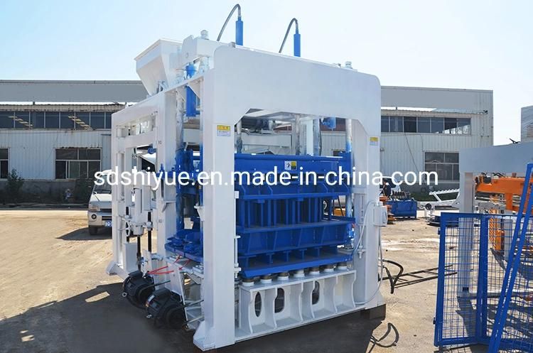 Qt10-15 Electric Hydraulic Pavement Brick Machine