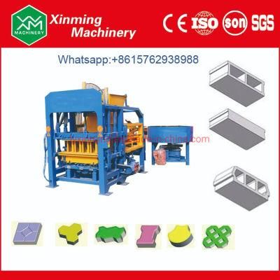 Qt4-18 Automatic Cement Fly Ash Solid Curbstone Block Making Machine with Hydraulic System