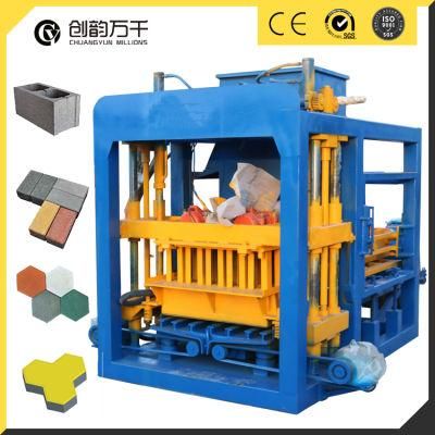 Qt4-15s Fly Ash Bricks Machine Low Cost Block Making Machine Price