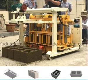 Small Mobile Hydraulic Concrete Hollow Brick Machine of Fuda Machinery