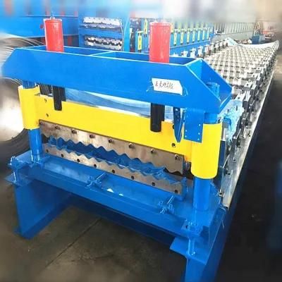 New Design Color Zinc Aluminum Steel Corrugated Iron Roll Forming Machine