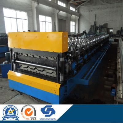 Classical Style Double Layer Roofing Tiles Roll Forming Machine