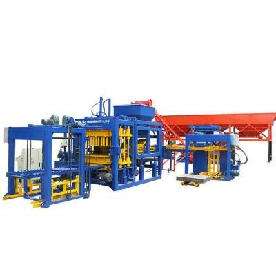 Qt8-15 New Automatic Line Hollow Block Maker Concrete Brick Machine