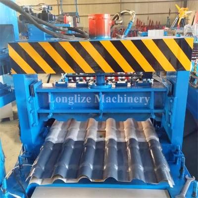 Galvanized Roof Panel Glazed Tile Roll Forming Machine