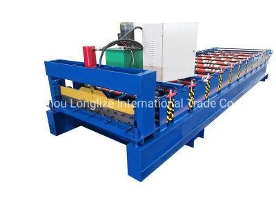 Colored Steel Panel Metal Sheet Ibr Trapezoid Roof Tile Making Roll Forming Machine