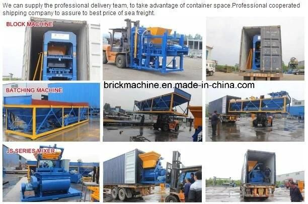 Qt4-15 Fully Automatic and Hydraulic Flyash Cement Hollow Block / Brick Making Machine in South Africa