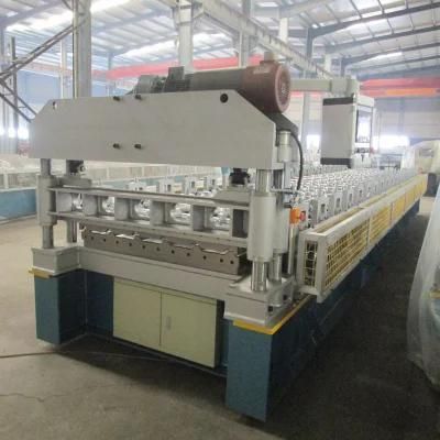 New Design Electrical Cutting Aluminum Profile Roof Sheet Panel Roll Forming Machine for Africa