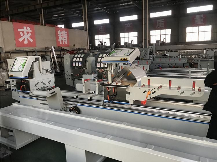 Double Head Cutting Saw for Industrial Aluminum Profiles Double Head Cutting Saw Machine for Aluminum Profile Aluminum Window Making Machine