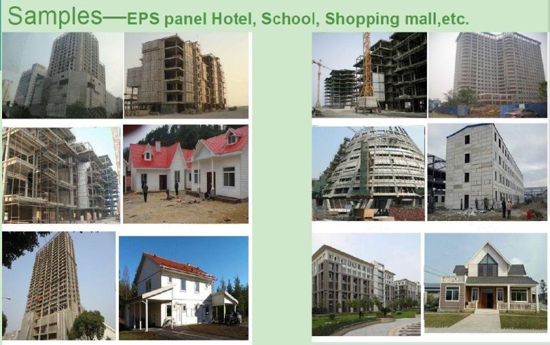 EPS Styrofoam Foam Cement Precast Wall Panel Production Line Lightweight Concrete Sandwich Wall Panel Machine for Building Machinery