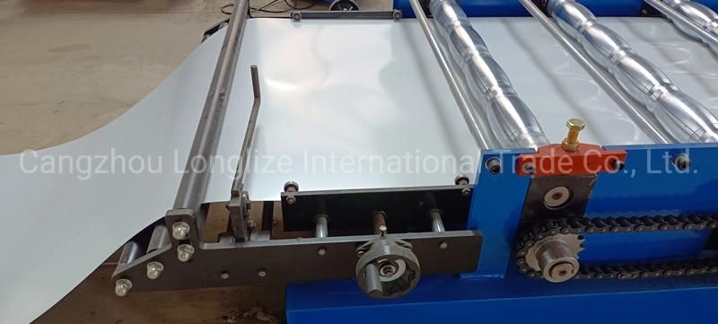 Made in China Color Steel Roof Glazed Step Tile Roll Forming Machine