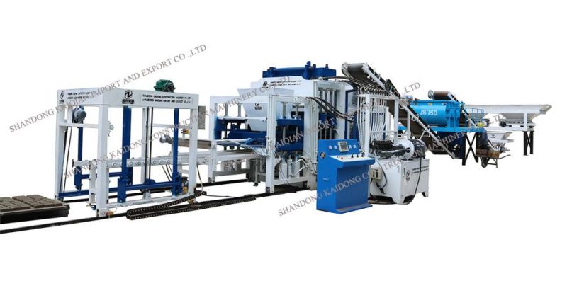 Germany Fully Automatic Stationary Concrete Block Brick Making Machine Factory