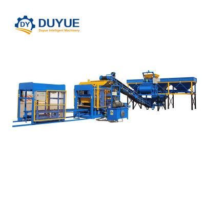 Qt5-15 Automatic Cement Brick Making Machine Price in Factory Cement Block Machine in Banglades