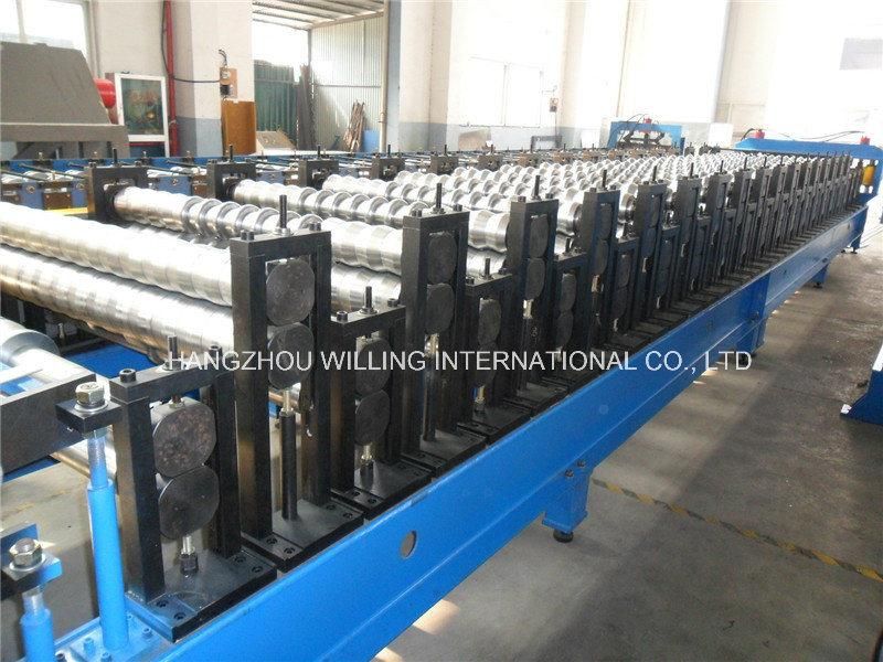 Double Layer Galvanized Steel Cold Rolled Forming Machine