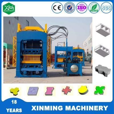 Qt4-15 Automatic Concrete Cement Hollow/Solid Block Making Machine in Good Quality