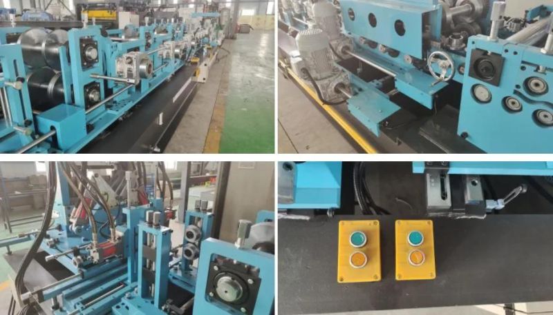 Automatic Changed CZ Purlin Cold Roll Forming Machine Interchangable CZ Channel Machine