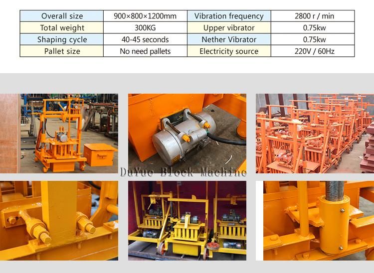 Qmr2-45 Egg Layer Block Machine