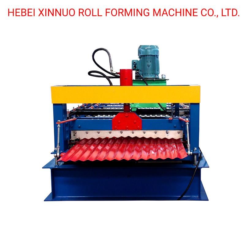 Xinnuo Corrugated Metal Sheet Forming Machinery for Roof Roll Forming Machine