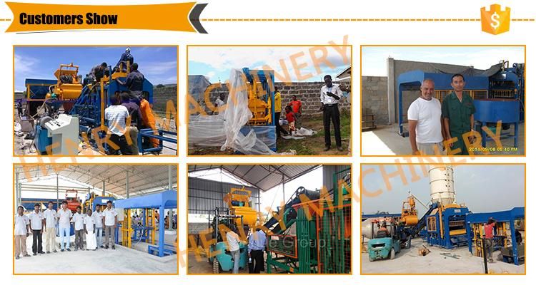 High Capacity Qt10-15 Fully Automatic Hydraulic Concrete Block Making Machine