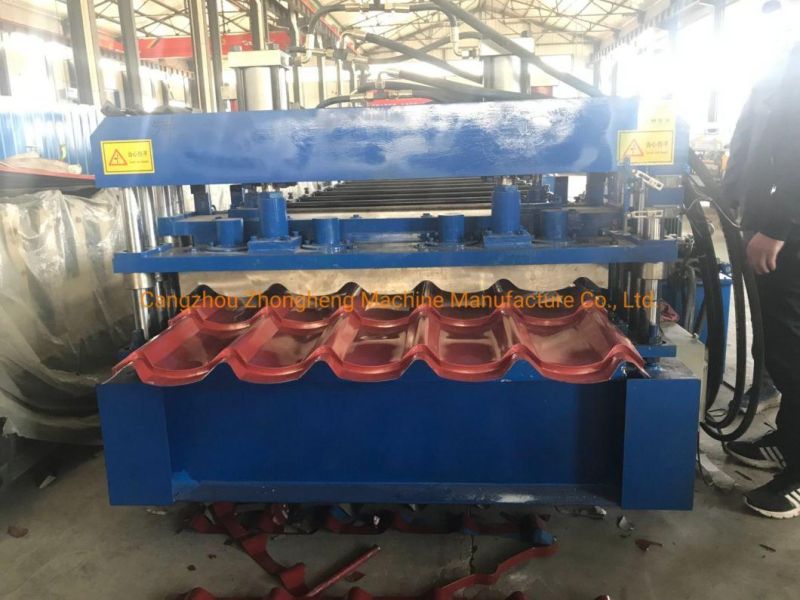 Q-Tile Sheet Versatile Making Machinery Widespan Roof Step Tile Sheeting Roll Forming Machine