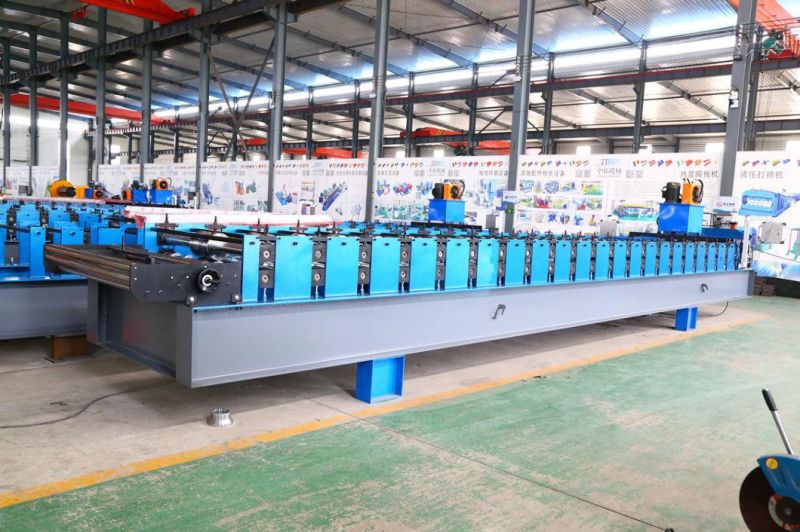 Korea Roofing Tile Trapezoidal Roll Forming Machine Full Automatic Metal Sheet Pressing Machine Price