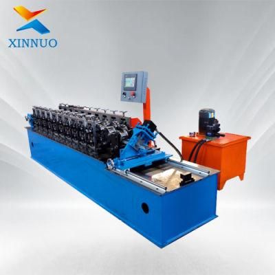 Stud&Track Roll Forming Machine, Full Automatic Furring Channel Making Machine