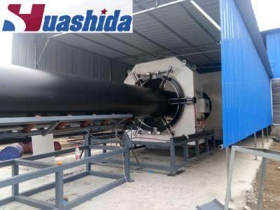 PE HDPE Casing Pipe Thermal Pre-Insulated Pipe Extruder 110mm-1200mm