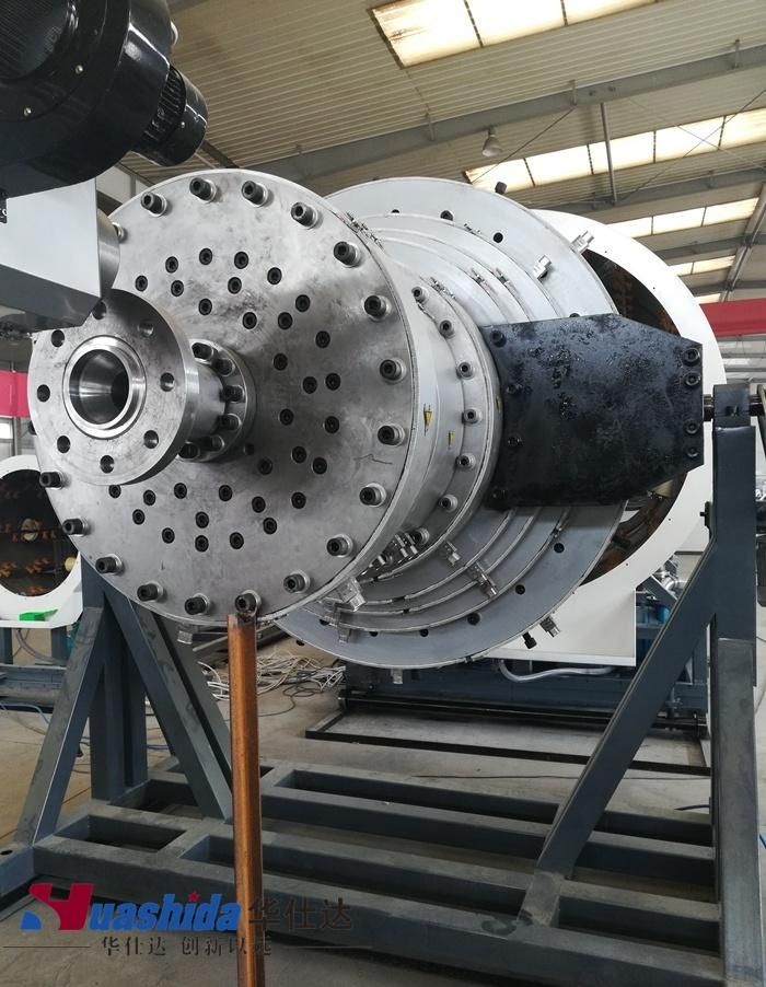 Plastic HDPE Thin Wall Casing Case Shell Jacket Pipe Making Machine 110-2000mm