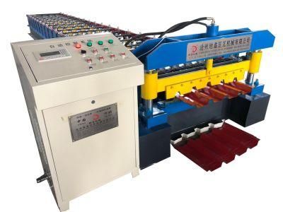 Dx Galvanized Roofing Tile Sheet Wall Panel Roll Forming Machine