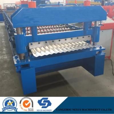 Color Steel PPGI Roofing Sheet Corrugated Roll Forming Machine