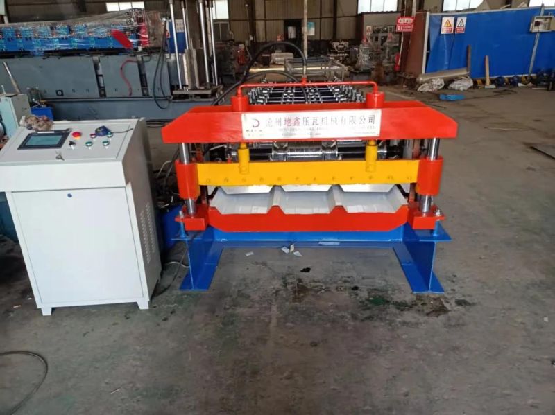 Ibr Trapezoidal 1220 Roof Zinc Cold Roll Forming Machine/Trapezoidal Roll Forming Production Line