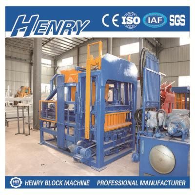 Qt4-15 Automatic Block Production Line Concrete Block Forming Machine