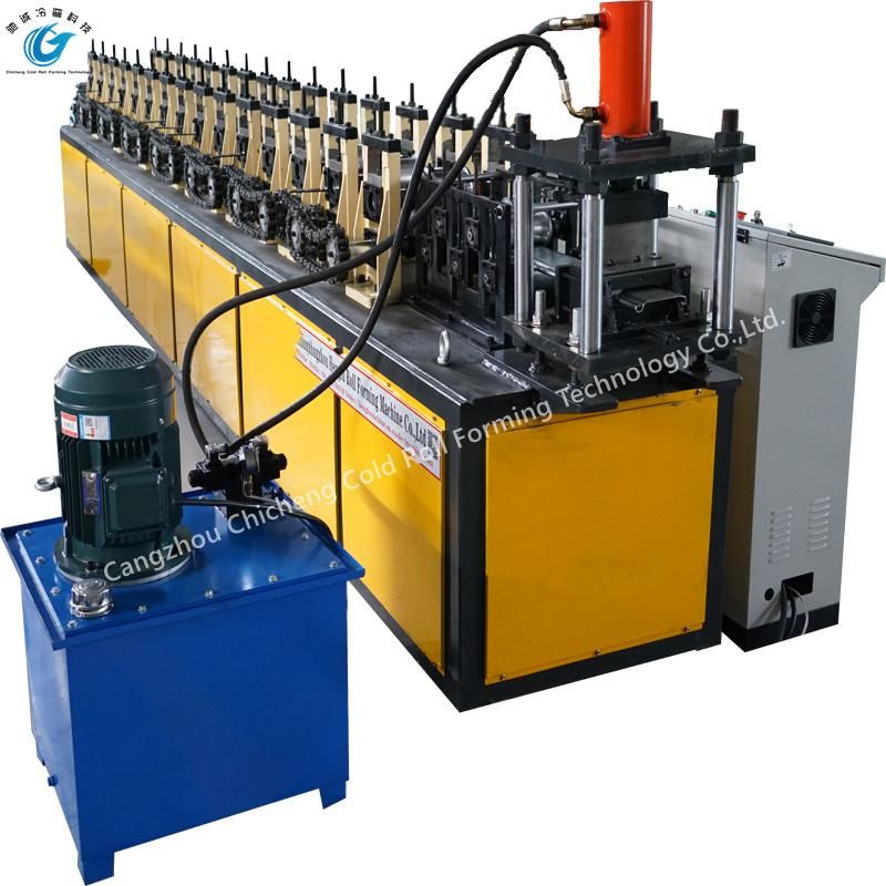 Australia Type Roller Shutter Door Roll Forming Machine with Embossing