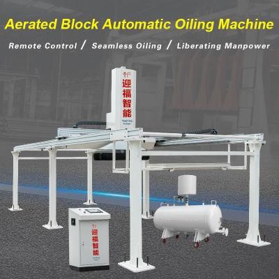 New Automatic Concrete Aerator Demoulding Oil Brushing Machine Yf-001