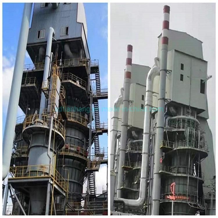 Factory Price Lime Calciner Manufacturer Factory Price Lime Plant Calcining Gypsum Double Chamber Lime Kiln