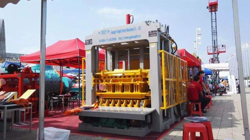 Hongfa Qt12-15 Brick Making Machine Price/Concrete Paver Machine