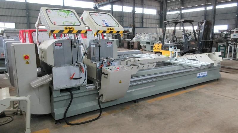 Aluminum Window Frame Making Machine/Double Head Aluminum Precision Cutting Saw