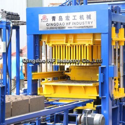 Italy Automatic Concrete Block Making Machine Qt8-15 Hollow Block Machine in Philippines