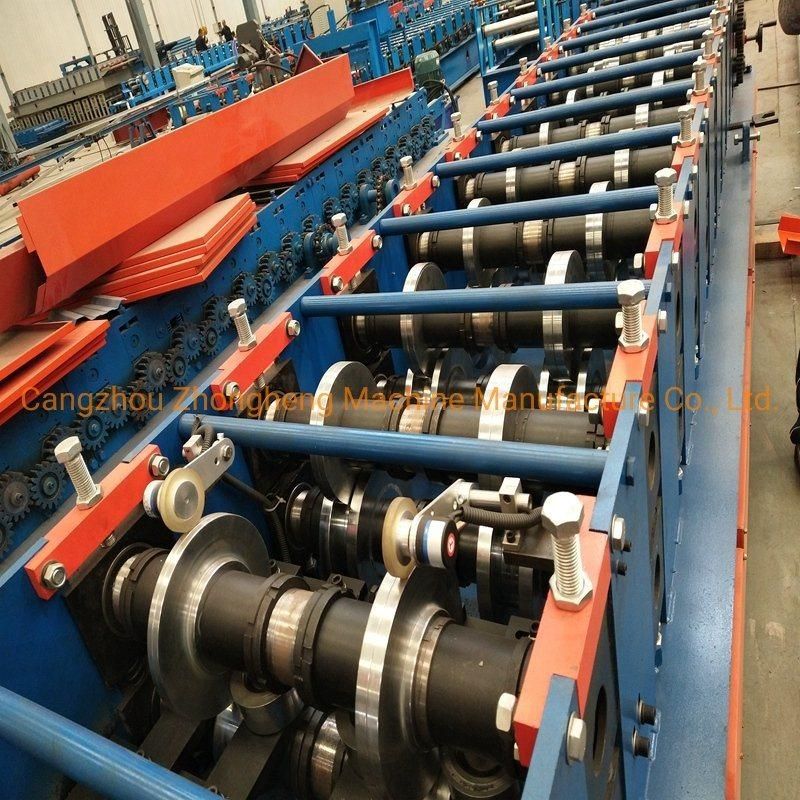Full Auto Steel C U Z Purlin Roll Forming Machine with Good Price