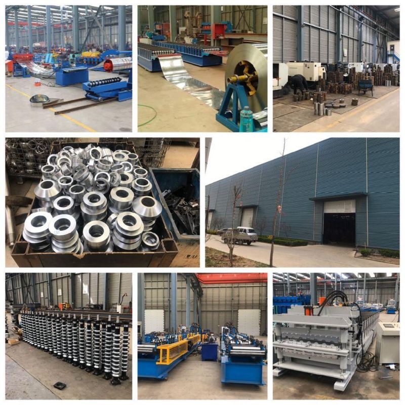Cold Metal Aluminum Galvanized and Colored Corrugated Roofing Sheets Roll Forming Machine /Corrugated Roofing Sheets Making Roll Former Machine Factory Price