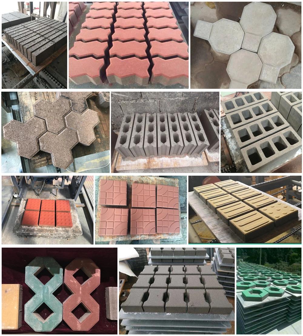 Machine Cement Concrete Hollow Automatic Qt6-15 High Production Capacity Hydraulic Manufacturer Supply Hot Sale Solid Interlocking AAC Mould Block Brick Machine