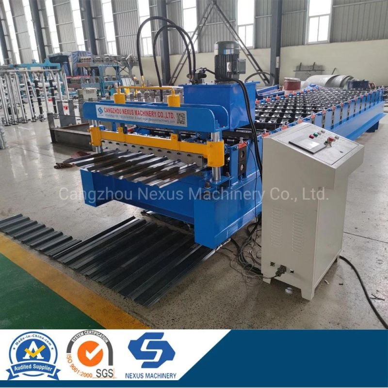Capillary Groove Ensures Leak-Proof Roof Ribs Sheet Roll Forming Machine