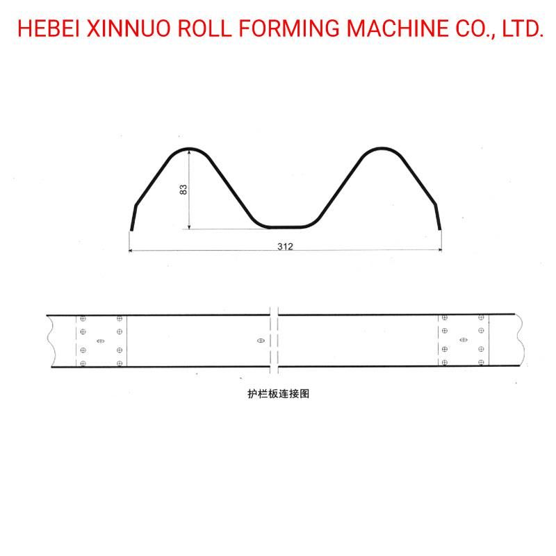 Road Safety Barriers Machine Road Barrier Roll Forming Machine