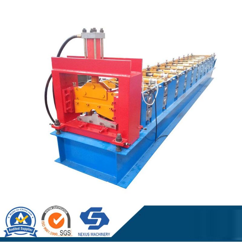 Ce SGS ISO Certified 310 Colored Coated Metal Steel Profile Galvanized Sheet Roof Tile Ridge Cap Roll Forming Machine