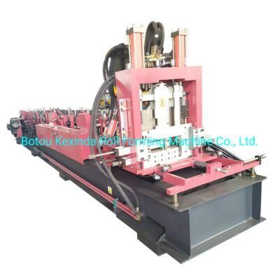 Building Material Steel Metal Full Automatic C and Z Purlin Roll Forming Machine