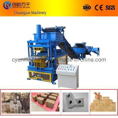 Cy2-10 Semi Automatic Soil Cement Interlocking Brick Machine Hydraform Brick Machine in South Africa