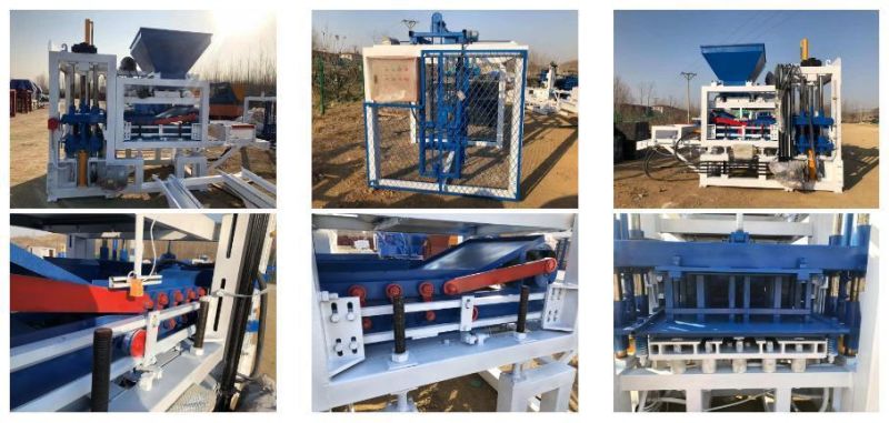 Qt4-15s Hollow Fully Automatic Hydraulic Concrete Block Making Machine Making Brick Philippines