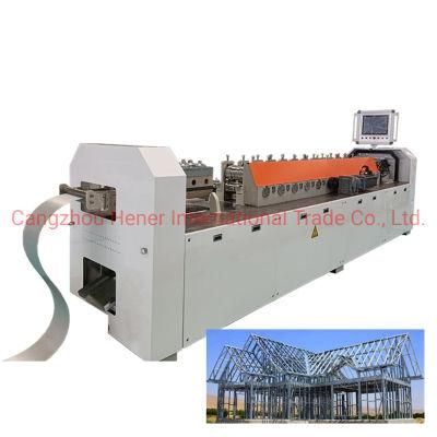 Good Service Light Gauge Steel Framing Cold Roll Forming Machine Hot Sale