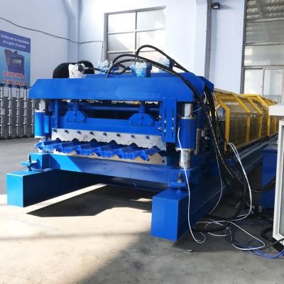 Roof Glazed Tile Thicker Steel Colourful Making Roll Forming Machinery
