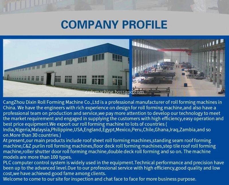 Standing Seam Self Lock Roofing Sheet Roof Roll Forming Line