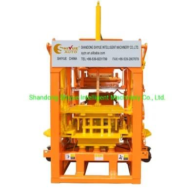 Hydraulic Cement Hollow Block Machine Concrete Color Paving Brick Pavment Making Machine with CE Certificate